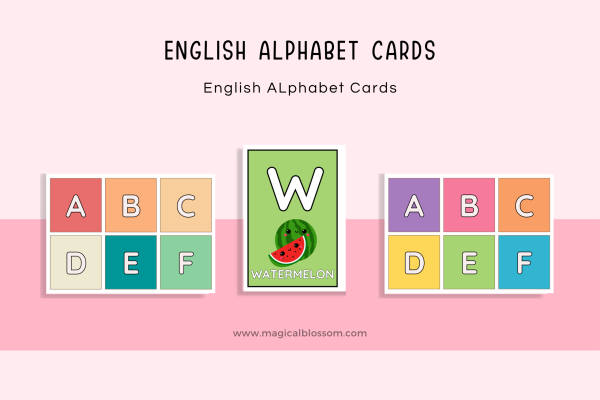 Alphabet Flashcards for Teachers & Learners | Printable + Digital Use