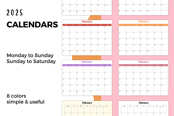 calendars-2025-8-colors-1